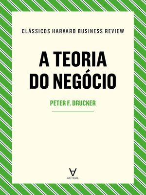 cover image of A Teoria do Negócio